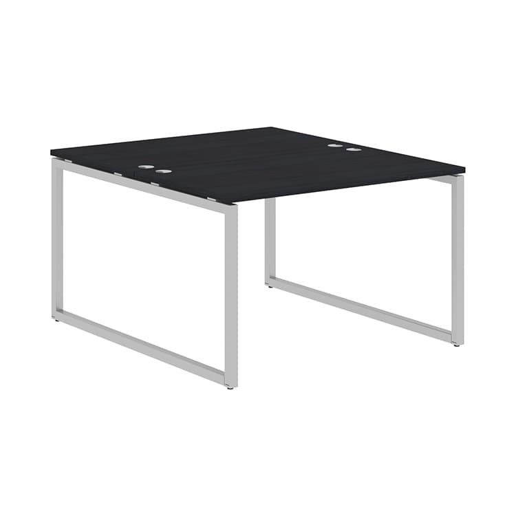 Стол 2-х местный Skyland XQWST 1214 дуб юкон/алюминий 1200х1406х750 XTEN-Q