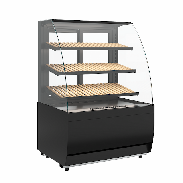 Витрина хлебная Carboma FLANDRIA 2 K70 N 0,9-1 LIGHT Bread (версия 2.0) (9005)