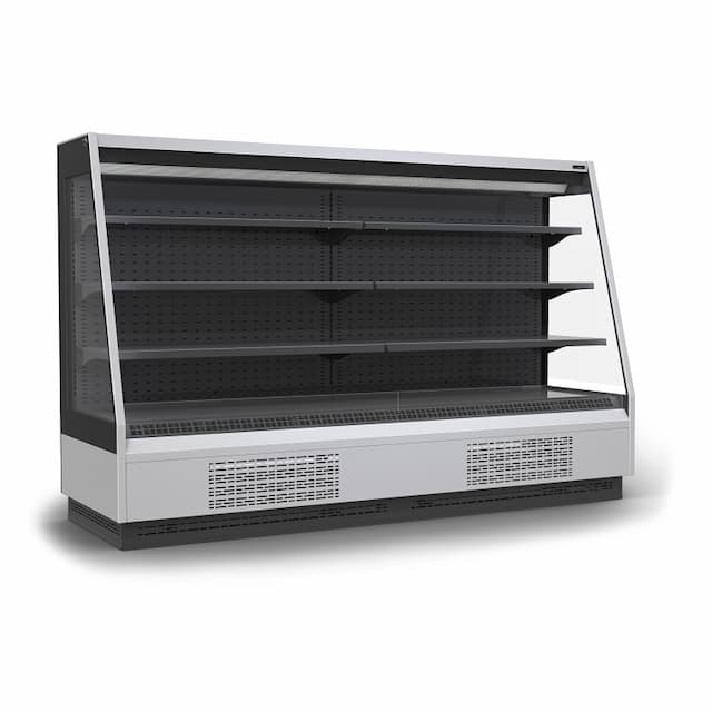 Витрина холодильная Carboma F16-08 TOKYO 2 VM 2,5-2 0030 бок металл с зеркалом
