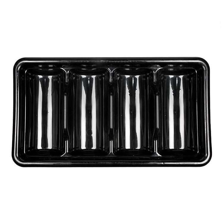 Контейнер для столовых приборов 4 отд., пластик 50х30х9,5 см P.L. Proff Cuisine, арт. 92001001