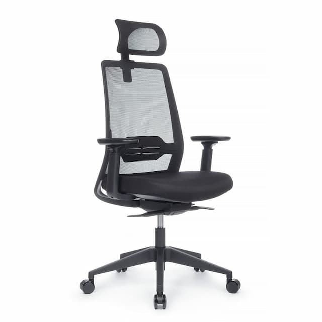 Кресло RV DESIGN Oslo (OM-OF002.BK) черный