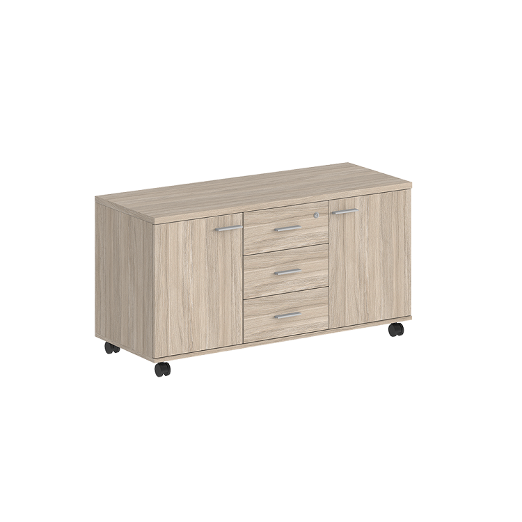 Тумба сервисная с 3 ящ., замком, 2 фасадами Norden Сигма SG.621.OL.OL