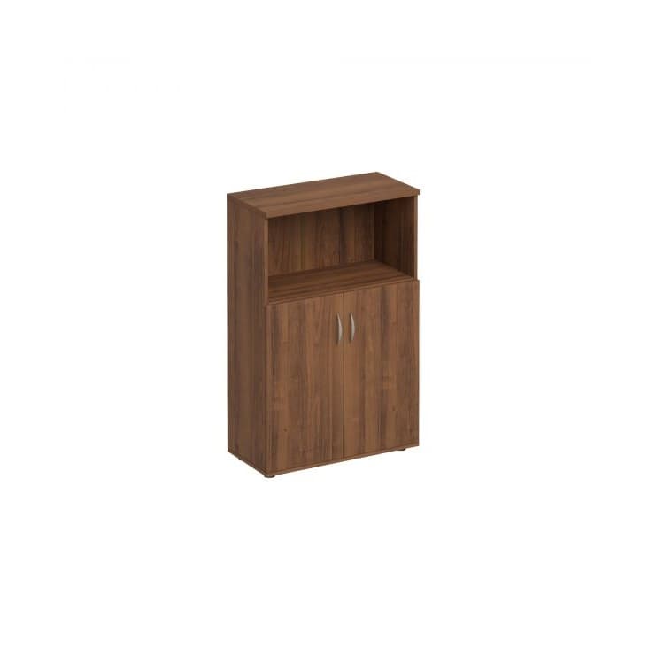 Шкаф для документов полузакрытый Юнитекс Комфорт КФ К.363 ОФ (80x38x123) французский орех