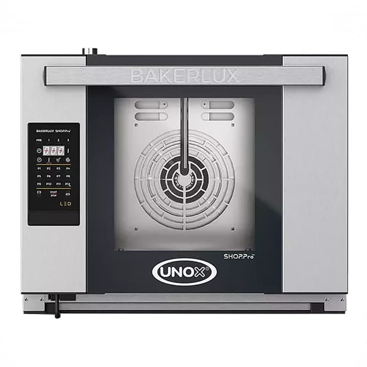 Печь конвекционная UNOX XEFR-04HS-ELDV без сливного отверстия