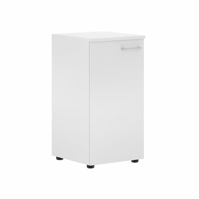 Шкаф колонка Skyland с глухой малой дверью (L) и топом XLC 42.1(L) белый 432х432х820 XTEN