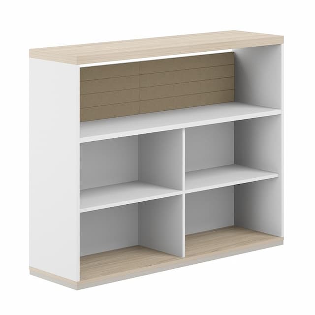 Стеллаж-комбо 1638 односторонний Norden Allegro AG.253.302.653.BG с топом и экраном тканевым низким