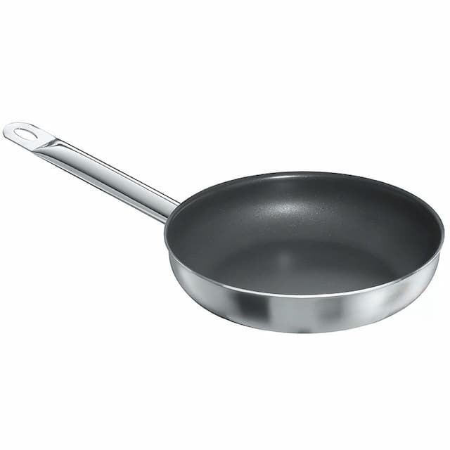 Сковорода INDOKOR нерж.сталь с антипригарным покрытием 24Х4,5СМ 1240FR (3629)