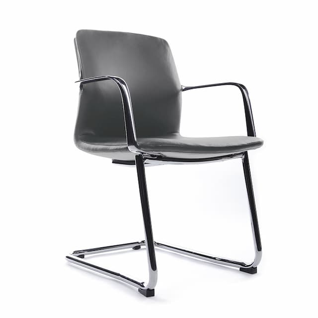 Кресло Plaza-SF FK004-С11 Антрацит (1A MB917) натуральная кожа