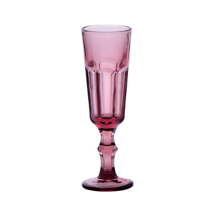 Бокал-флюте для шампанского 125 мл фиолетовый Purple Glass P.L. - BarWare [6] арт. 81269578