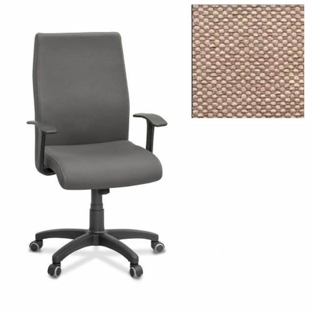 Офисное кресло для персонала Юнитекс Like ткань Bahama бежевая