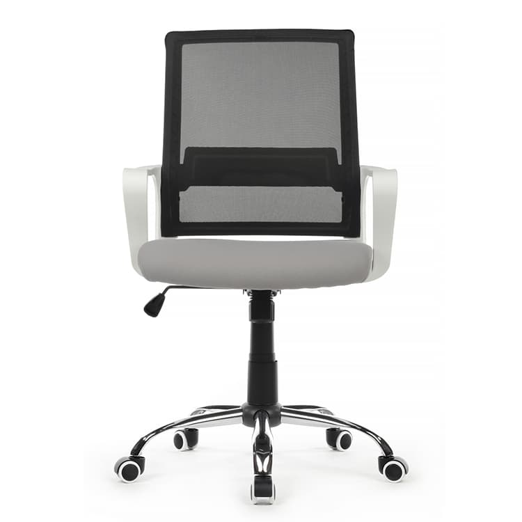 Кресло Riva Chair Mint RCH 1029MW Белый пластик/Чёрный