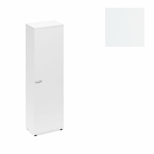 Шкаф для одежды узкий Юнитекс А4 (60x36.4x193) А4 9308 БП белый премиум