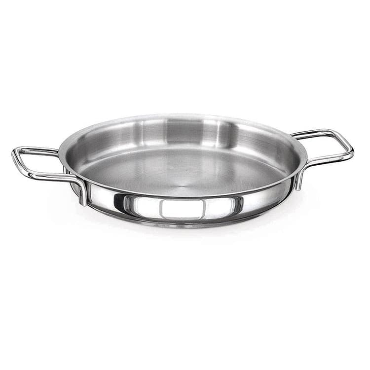 Сковорода KAPP 20 см, h 3 см, нерж. с 2-мя ручками для паэльи, 81240141