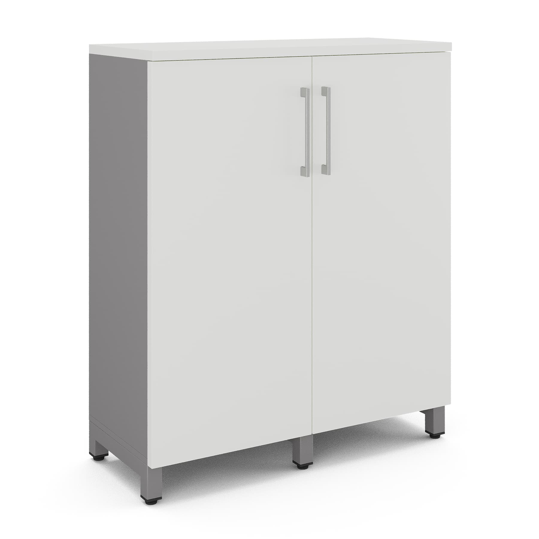 Шкаф распашной Kobor HR/3-90/60/M aluminum/premium