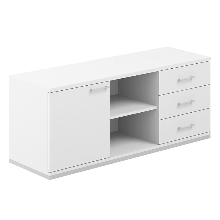 Тумба сервисная с замком Norden Allegro AG.292.WH.WH.WH