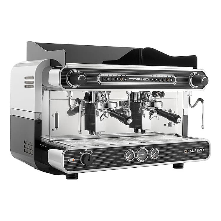 Кофемашина Sanremo Torino SED 2 черно-белая