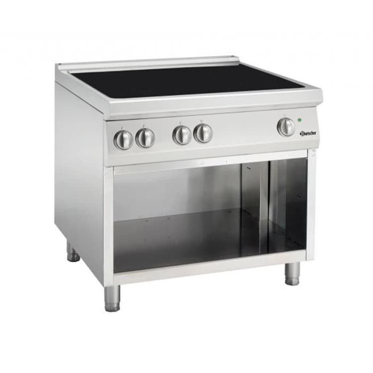Плита индукционная 4-х конфорочная с открытой подставкой Bartscher 296615
