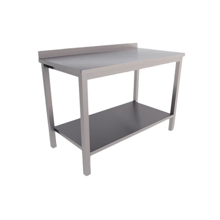 Стол разделочный пристенный с бортом Cryspi СРПН Э1 СП 1000х700