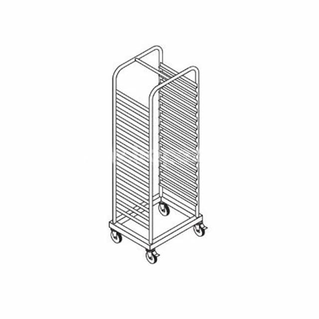 Тележка для камер шоковой заморозки LAINOX CT2764