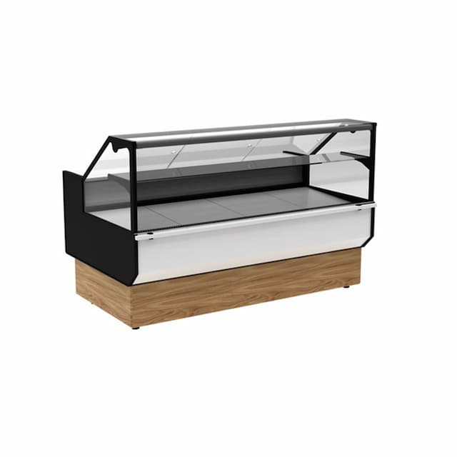 Холодильная витрина Полюс PALM 2 GC95 SV 1,8-1 KombiLux / INOX (ВХСр-1,8 Carboma GC95)