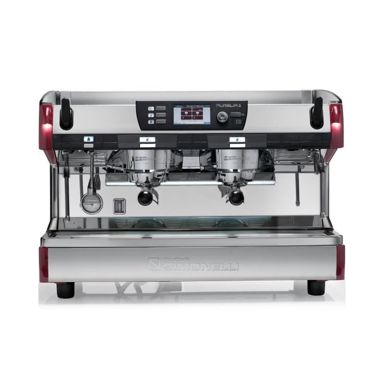 Кофемашина Nuova Simonelli Aurelia II T3 2Gr S 380V red+cupwarmer+high groups
