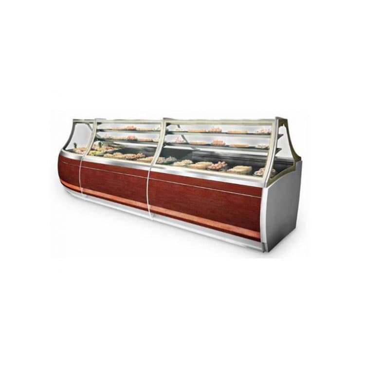 Витрина кондитерская угловая ISA PAGODA ICONA AE 30 3M RV A H150