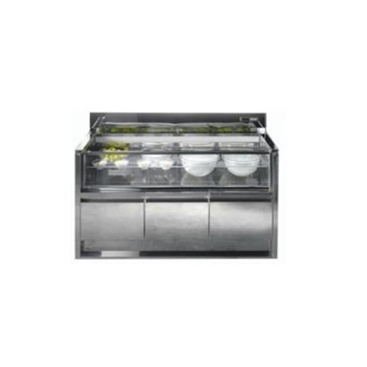 Витрина для йогурта ISA YOMIX 154 EXC с фронт-панелью