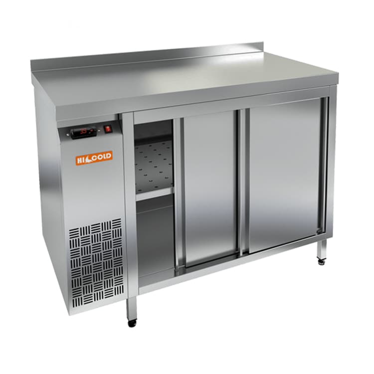 Стол тепловой пристенный двери купе Hicold TS 11 SN