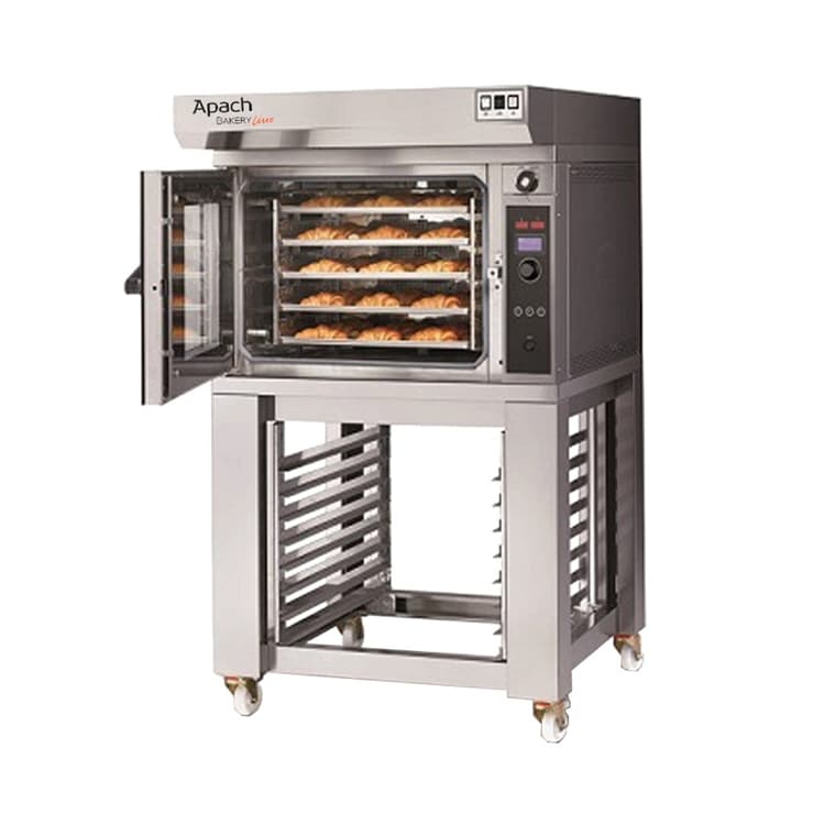 Печь конвекционная с подставкой с направляющими Apach Bakery Line  K6T+K6T S MDP
