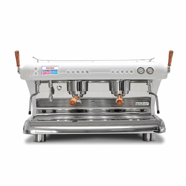 Кофемашина Ascaso BIG DREAM Plus двухгруппная, белая