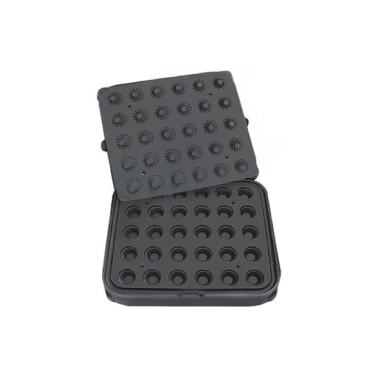 Форма для 30 круглых тарталеток для тарталетницы DHTartmatic Kocateq DH Tartmatic Plate 50